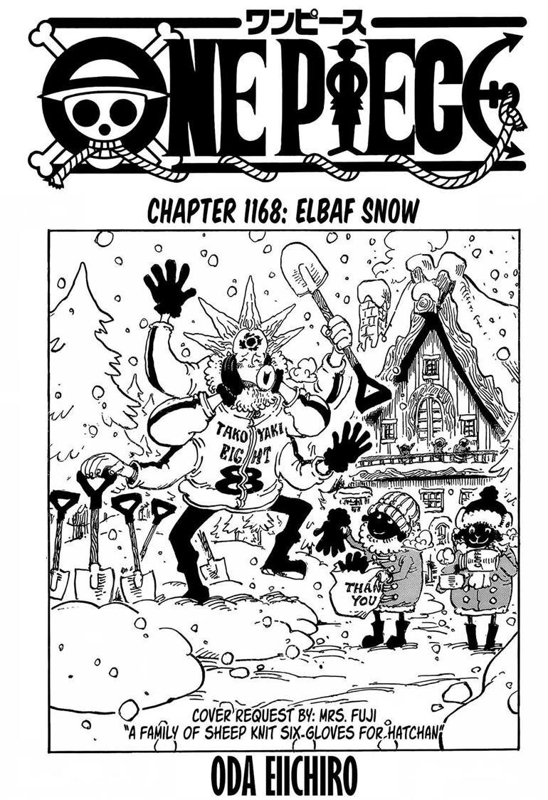 One Piece, Chapter 1168 image 01